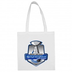 Sac shopping Blanc logo Synerglace