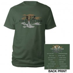 T-shirt U2 - The Joshua Tree 2017