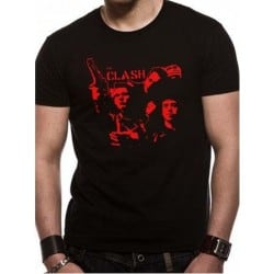 T-shirt THE CLASH BAND GUN