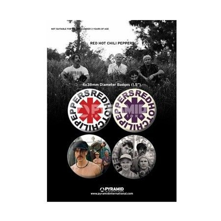Badges Red Hot Chili Peppers