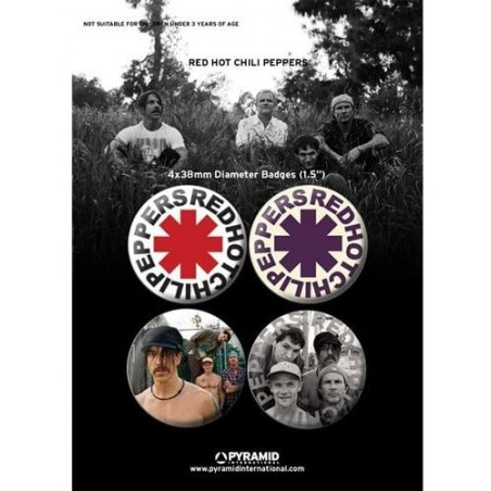 Badges Red Hot Chili Peppers