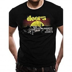 T-shirt THE DOORS - RIDERS CAR