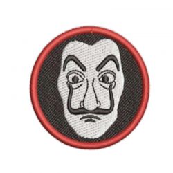 Ecusson Brodé Tête de Dali