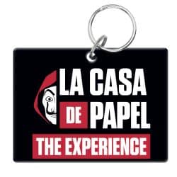 Porte Cles NOIR Silicone Logo