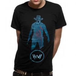 WESTWORLD   BLUE MAN T SHIRT