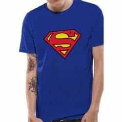SUPERMAN - LOGO T-Shirt ROYAL BLUE