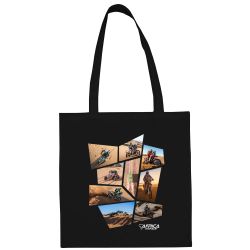 Sac Shopping NOIR Patchwork