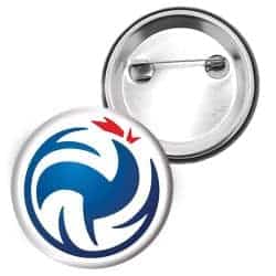 Badge FF Volley Logo Coq