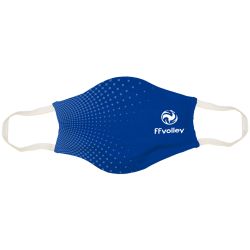 Masque de Protection Sanitaire BLEU FF Voley