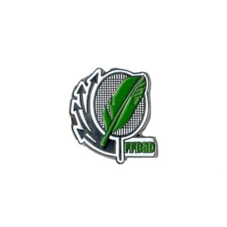 Pack de 10 Broches vertes FF-Badminton