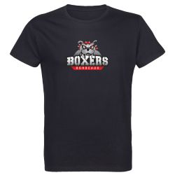T-shirt Enfant Ligue Magnus Noir Bordeaux Boxers