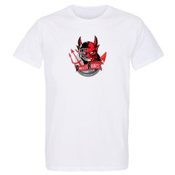 T-shirt Enfant Ligue Magnus Blanc Briançon Diables Rouges