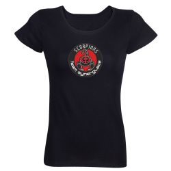 T-shirt Femme Ligue Magnus Noir Mulhouse Scorpions
