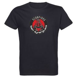 T-shirt Enfant Ligue Magnus Noir Mulhouse Scorpions