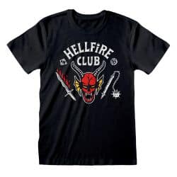 Stranger Things - Hellfire Club Logo Black
