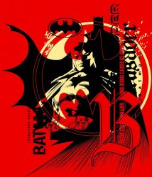 T-shirt BATMAN Red