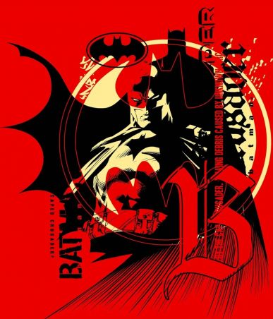 T-shirt BATMAN Red