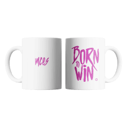 Mug BLANC Born To Win