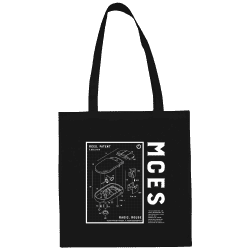 Sac Shopping NOIR Magic Mousse