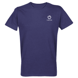 T-shirt BLEU MARINE Logo Griffe