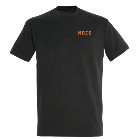 T-shirt GRIS ANTHRACITE Magic Mousse Print Orange