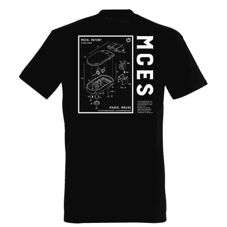 T-shirt NOIR Magic Mousse Print Blanc