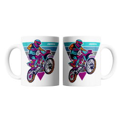 Mug Figure Motard