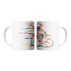 Mug Motard Flammes