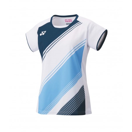 Polo Respirant Femme YONEX France BLANC