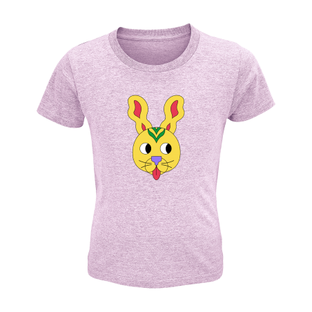 T-shirt Enfant ROSE Lapin