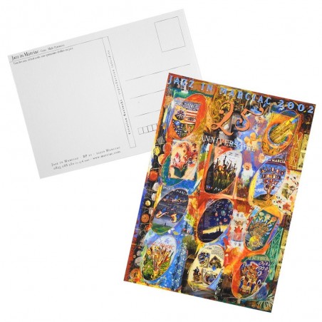 Carte postale "Affiche" Jazz in Marciac 2002