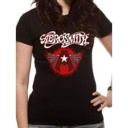 T-shirt femme AEROSMITH flying A