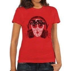 T-shirt femme BLACK EYED PEAS Out of mind