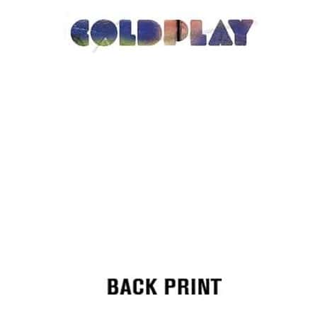 T-shirt Coldplay blanc MULTI COLOURED EVERY TEARDROP