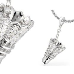 Pendentif volant Argent et Diamants - Badminton