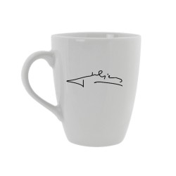 Mug conique céramique ? Dédicacée Julien Clerc