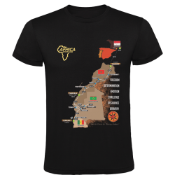 T-shirt enfant Logo Africa Race noir