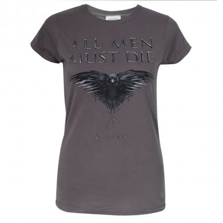 T-shirt femme Game of Thrones - All men must die